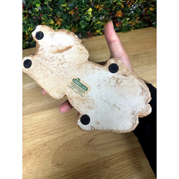 Sandra‎ Brue Sandicast Cocker Spaniel Dog + Puppy Sculptor Figurine Vintage 1983 - Picture 8 of 8